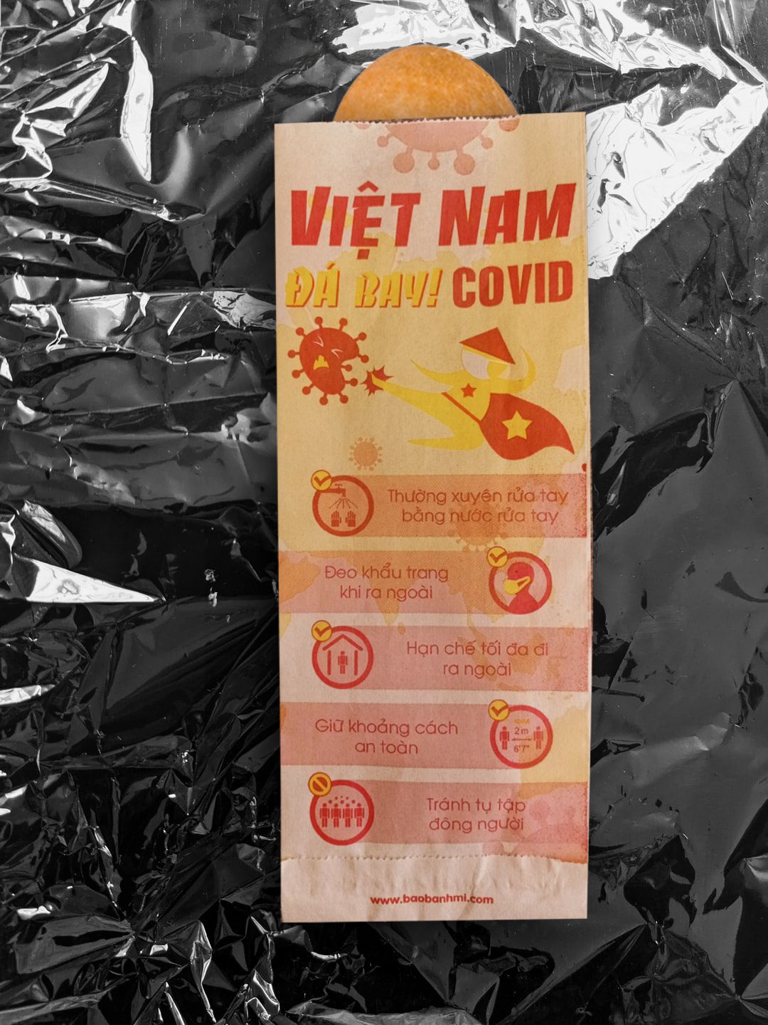 In 8000 bao đựng bánh mì tại Quảng Trị (mã tbm_908) giấy Kraft theo thiết kế