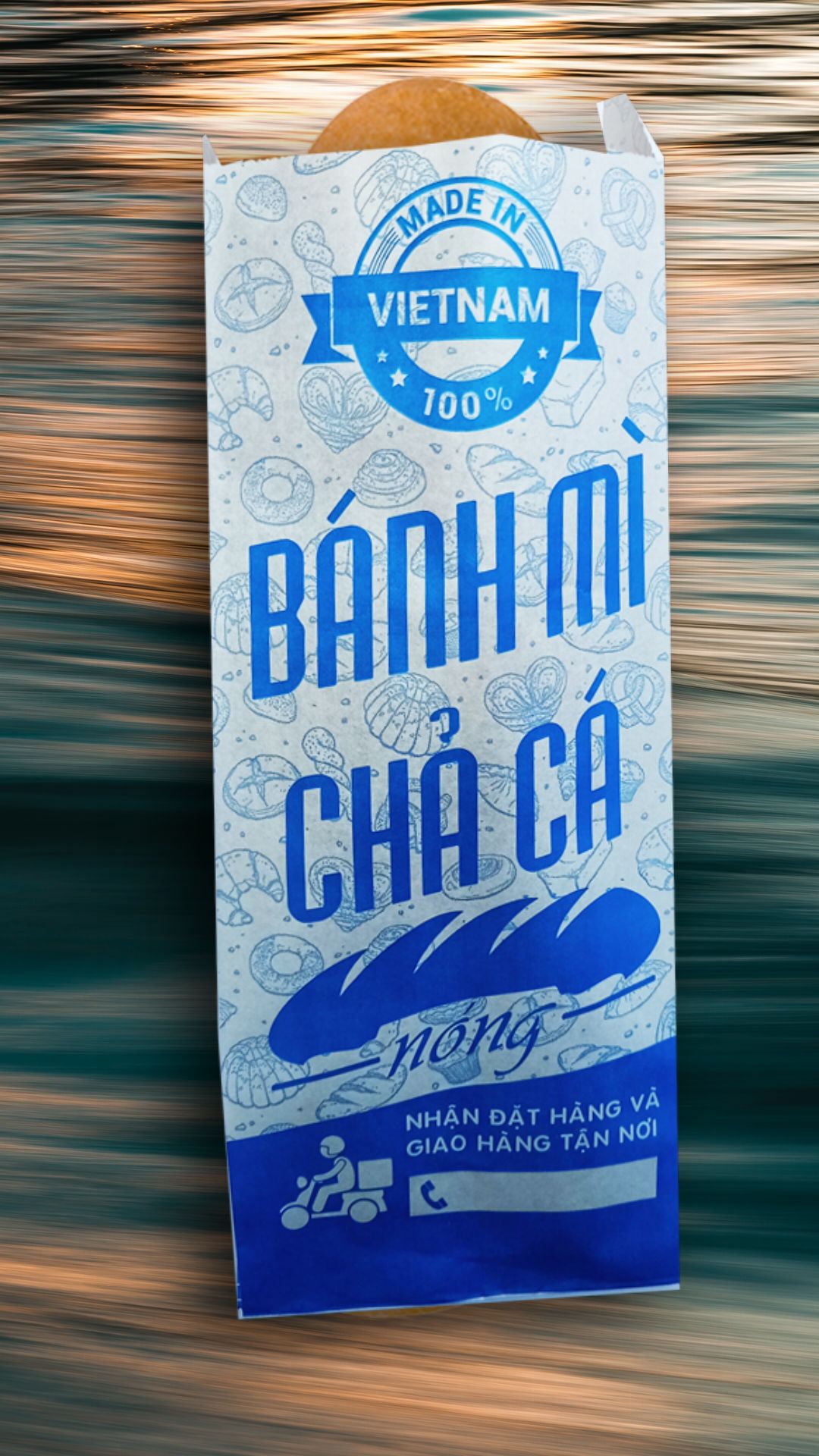 In 60000 bao đựng bánh mì ở Quảng Trị (mã tbm_178) giấy thực phẩm nhanh chóng