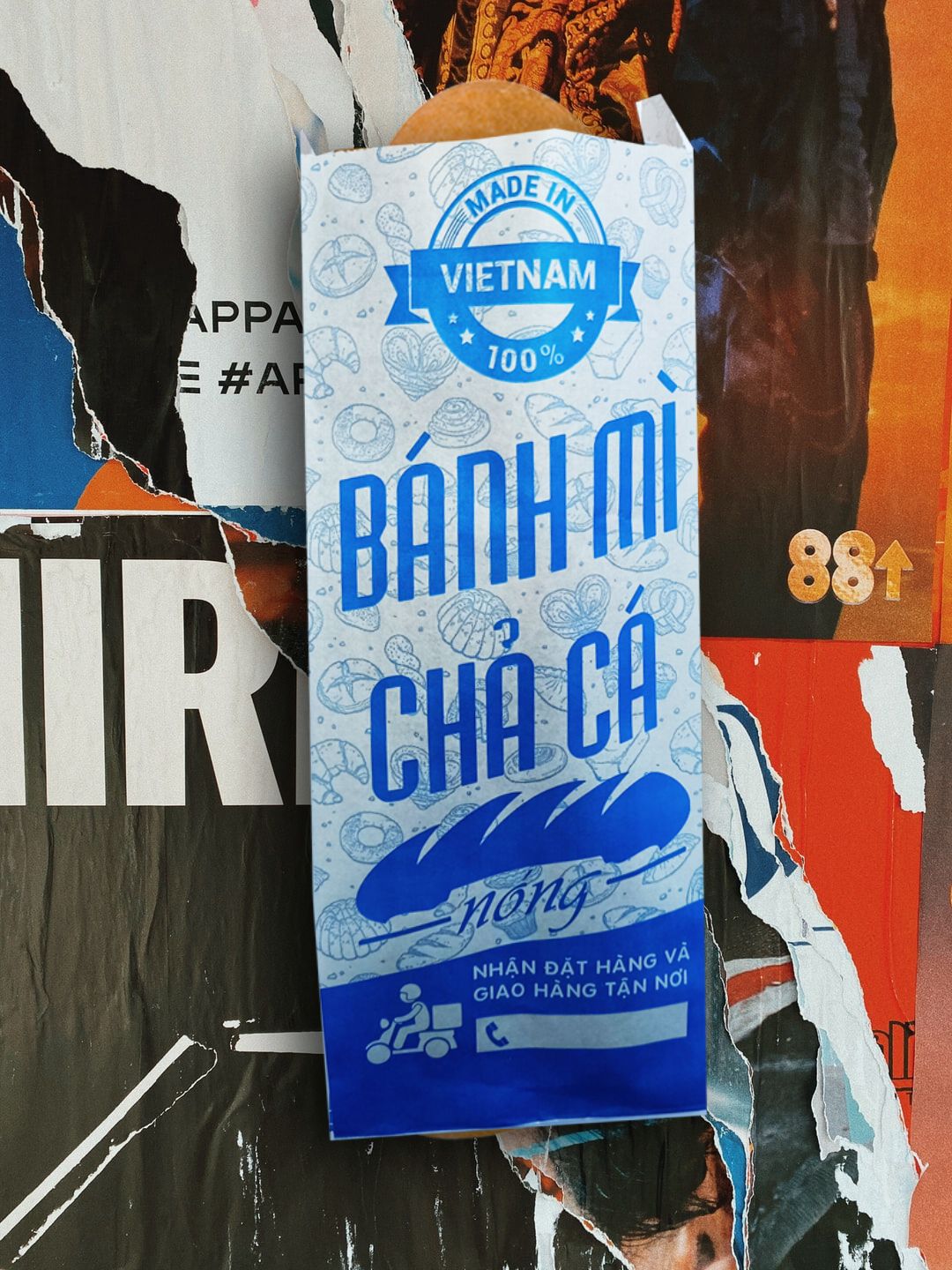 In 60000 bao đựng bánh mì ở Quảng Trị (mã tbm_178) giấy thực phẩm nhanh chóng