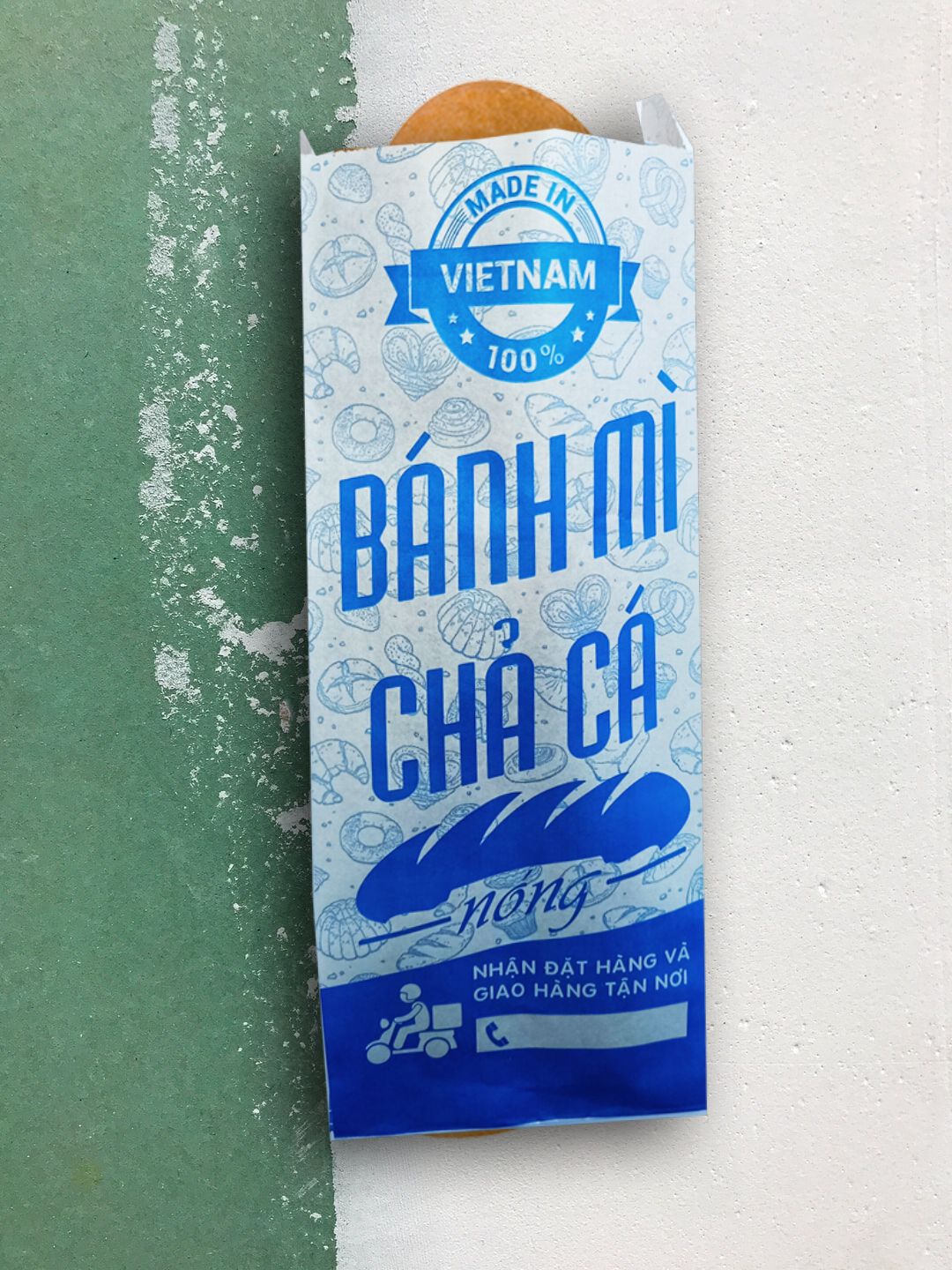 In 2000 bao gói bánh mì ở Quảng Trị (mã tbm_9186) giấy thấm dầu giá tốt