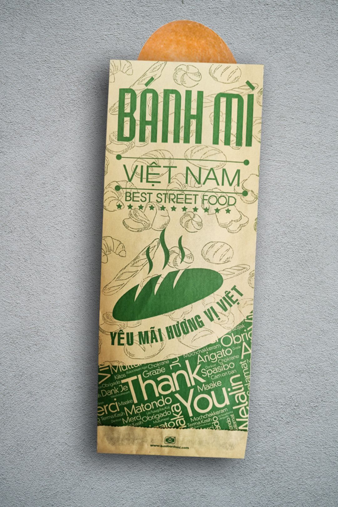 In 3000 bao gói bánh mì tại Quảng Trị (mã tbm_6625) giấy MG giá gốc tại xưởng