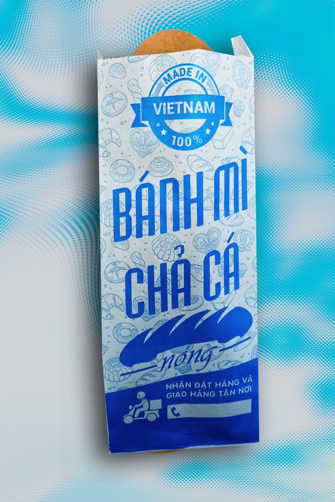 In 90000 túi đựng bánh mì tại Quảng Trị (mã tbm_3487) giấy MG nhiều mẫu đa dạng